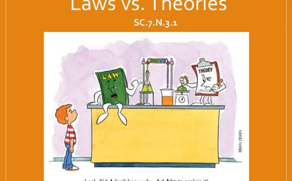 Laws VS theories